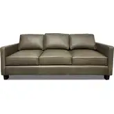 4040 Sofa in Olive Top Grain Leather